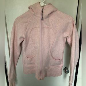 Lululemon light pink sweater, size 4